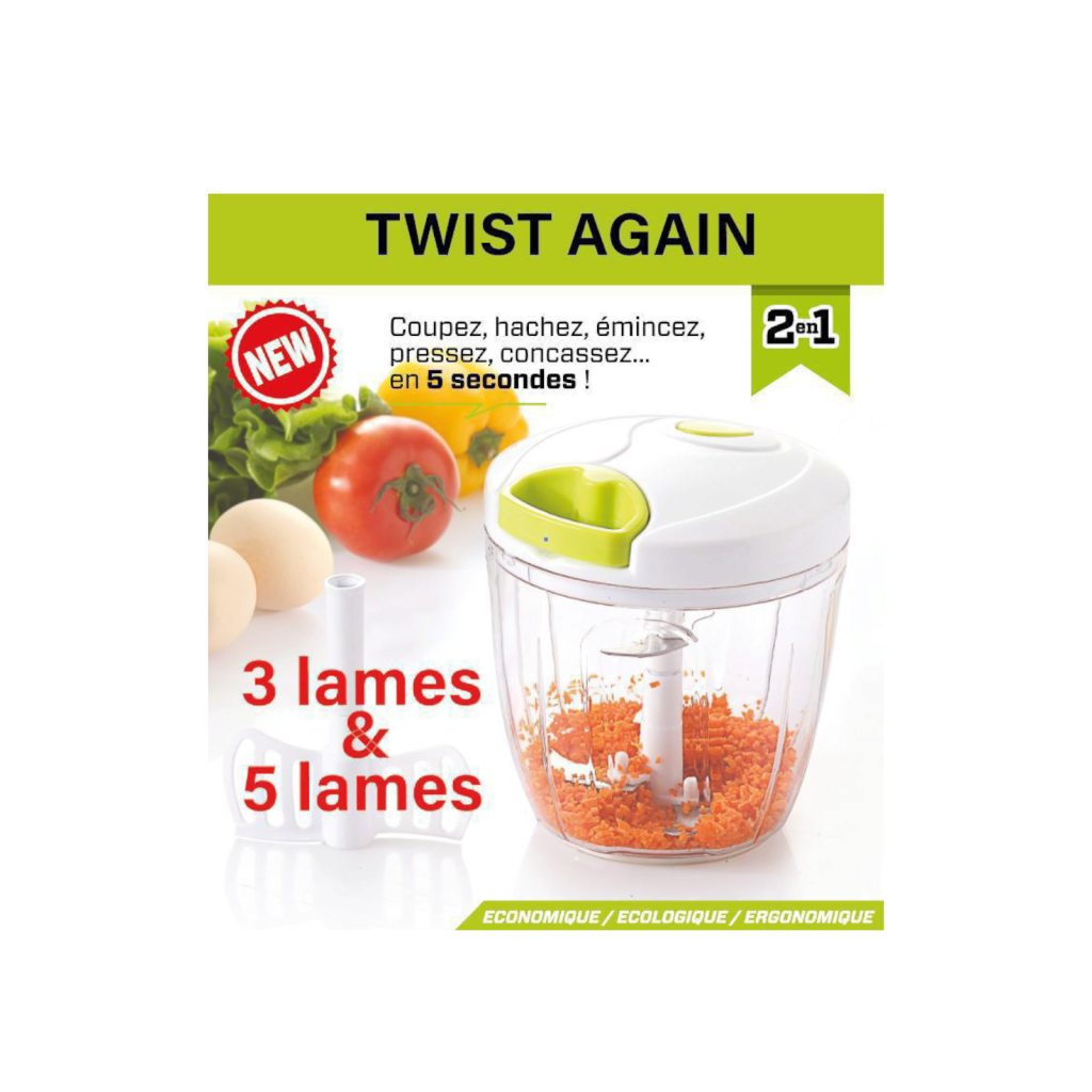 Picadora doble Twist Again