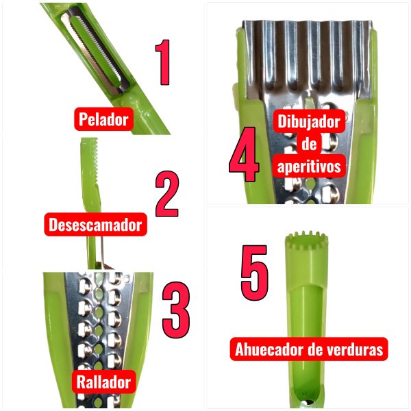 Tap coupe con Pelador multififuncion de regalo